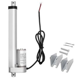 Actionneur Linéaire 12 V-Duoku-Course de 101,6 mm-Étanchéité IP54-Force de 1000 N-Vitesse de 15 mm/s-avec Supports de Montage