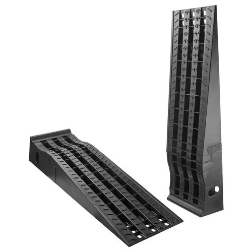 Rampe D'accès - Duoku - Lot De 2 - Capacité De 5897 Kg - Hauteur De Levage De 160 Mm - Portable