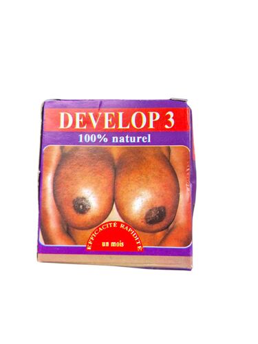 Crème Raffermissante Pour La Poitrine, 100g Develop 3 Crème De Massage Pour Le Soin De La Poitrine, Lotion D'Augmentation Mammaire, Crème De Massage Des Seins, Crème D'Élargissement Des Seins 100% Nat