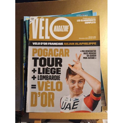 Vélo Magazine N°602 12/2021 Pogacar Challenge Jeune
