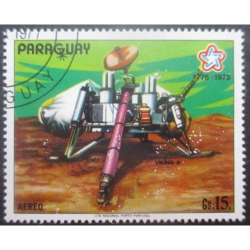 Paraguay Poste Aérienne N°757 Viking A Oblitéré