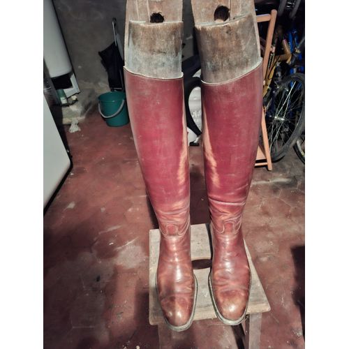Bottes De Cheval En Cuir