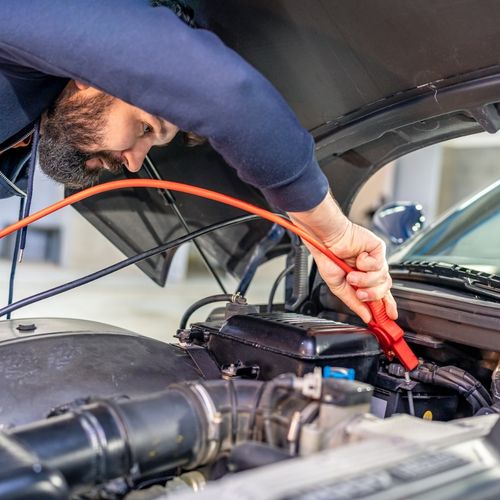 Câbles De Démarrage 220a 3mètres¿ Pinces Renforcées, Section 18mm², Véhicules Essence Jusqu¿À 2.5l Ou 3000cc, Sac De Transport