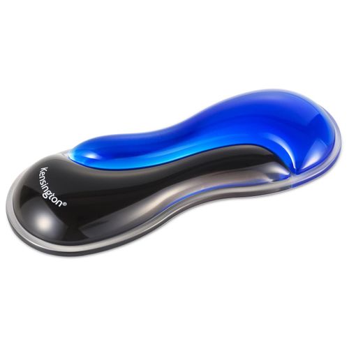 Kensington Repose-poignet Slim Duo Gel pour souris/trackball - Bleu