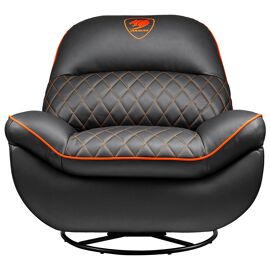 COUGAR CGR-OVL-ORB Canapé de jeu Siège rembourré Noir