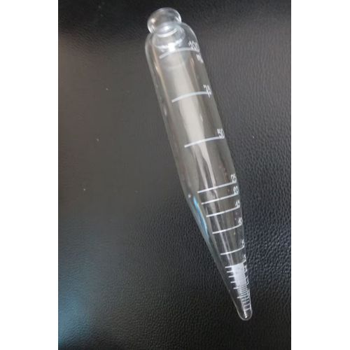 Tube À Centrifuger En Verre Gravé