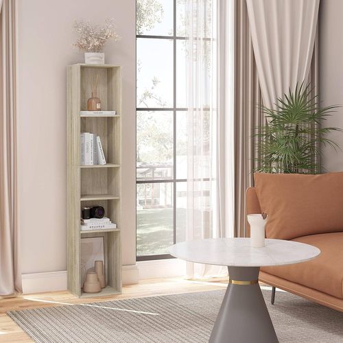 Woltu W0ATT0069 étagères Mural Bois