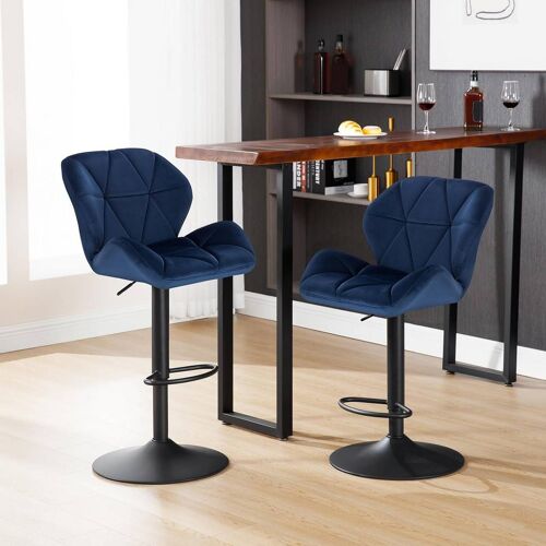 Woltu BH139bl-2 Tabouret de bar