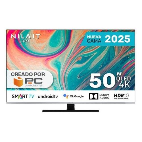 Nilait NI-50UC8003S TV 50" 4K Ultra HD Smart TV Wifi Argent 350 cd/m²