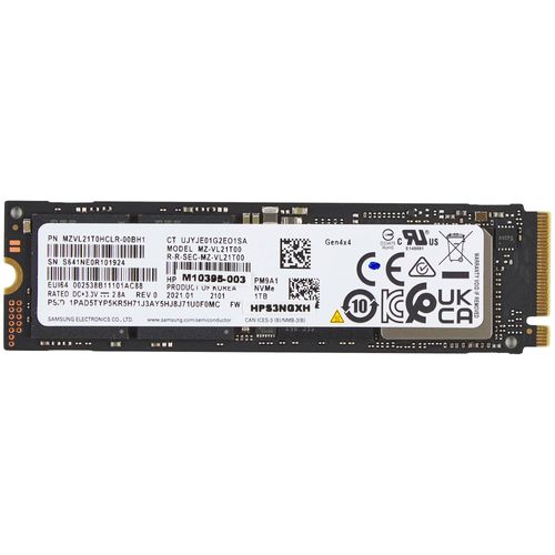 HP 2TB PCIe-4x4 NVMe Solid State Drive