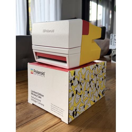 Polaroïd original limited édition Mickey Cam