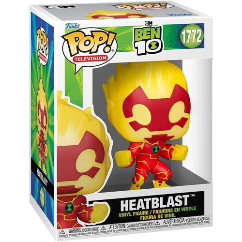 Figurine Funko Pop! N°1772 - Ben 10 - Heatblast