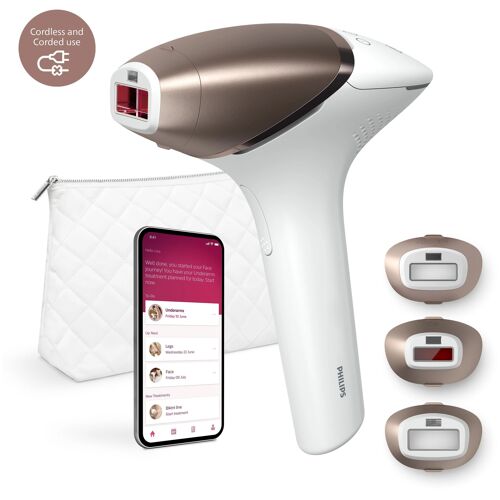 Philips Lumea Ipl 9000 Series Bri955/00 Épilateur À Lumière Pulsée Avec Senseiq