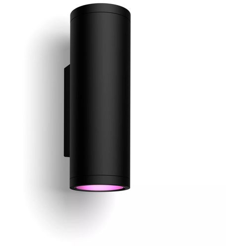 Luminaire Philips Hw&ca Appear Applique Ronde 2x8w Noir