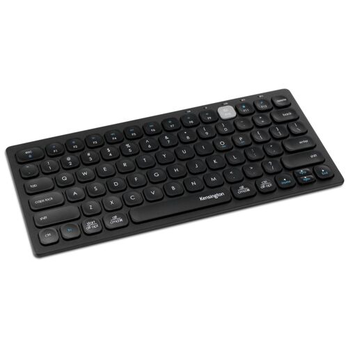 Kensington Multi-Device Dual Wireless Compact Keyboard clavier RF sans fil + Bluetooth Noir
