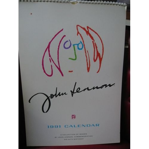 Calendrier John Lennon 1991