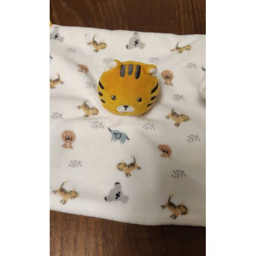 Simba toys Kiabi doudou plat tigre animaux de la savane