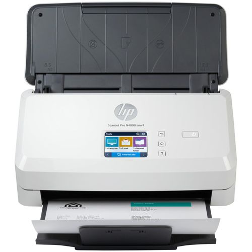 HP ScanJet Pro N4000 snw1 Scanner à défilement A4, jusqu'à 40ppm/80ipm, 600 x 600 DPI