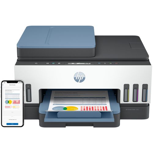 HP Smart Tank 7306 Sans fil All-in-One Couleur Imprimante, Impression recto-verso; copieur, scanner