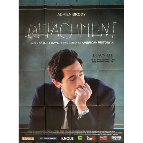 Detachment - Affiche Originale De Cinéma - Format 120x160 Cm - De Tony Kaye Avec Adrien Brody, Tim Blake Nelson, Lucy Liu, Christina Hendricks, James Caan - Année 2011