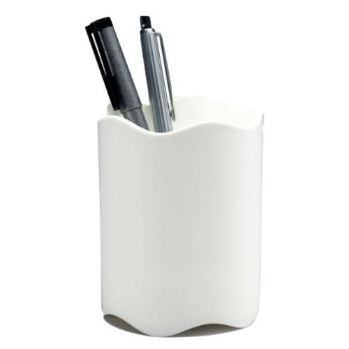Durable 1701235010 Porte Crayons Et Stylos Plastique Blanc