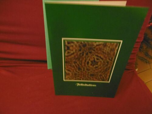 Carte Postale Double Avec Reflets ( Miroir ) 10x15cm Mosaique Clairefontaine