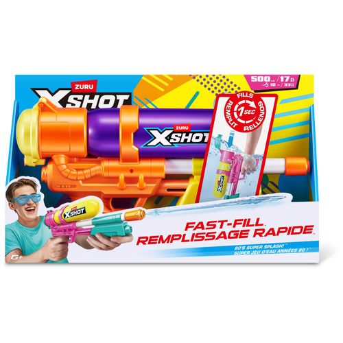 Xshot Water Fast Fill 80s Super Splash Pistolet À Eau (Violet)