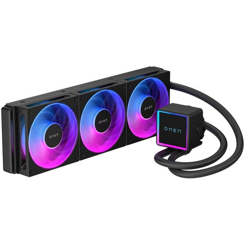 HP Système de refroidissement à éclairage aRGB OMEN 360 mm - Noir