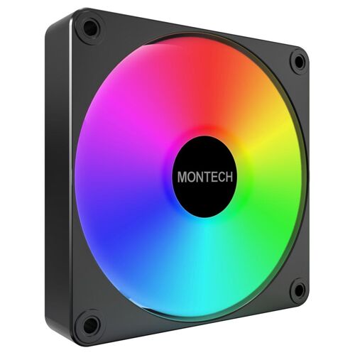 Montech GF120R V2 ARGB Boitier PC Module de ventilation 12 cm Noir