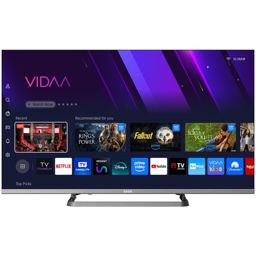 SABA SA40QM10VDA TV 40" Full HD Smart TV Wifi Gris 220 cd/m²