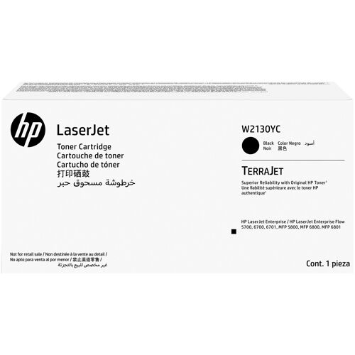 HP Cartouche de toner noire Contract LaserJet authentique W2130YC