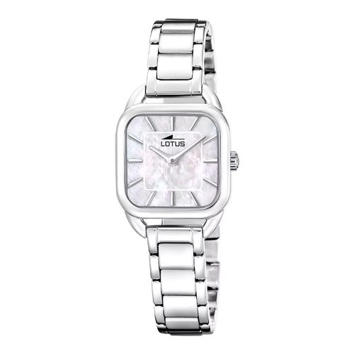 Coffret Femme Lotus 2gether Acier/Nacre Montre + Bijou