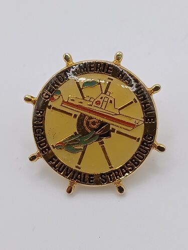 Pin's Gendarmerie Brigade Fluviale De Strasbourg
