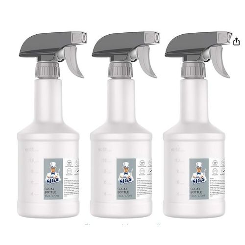 Vaporisateur Mr.Siga Atomiseur, vaporisateur d'eau réglable, vaporisateur de repassage pour plantes, coiffure et cuisine, réutilisable, lot de 2