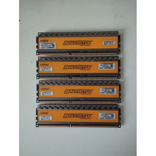 Crucial Ballistix Tactical 16GB (4X4GB) 1600MHz DDR3 RAM BLT4G3D1608DT1TX0