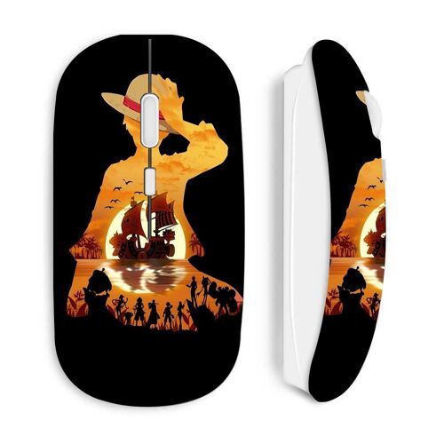 Souris blanc Sans Fil One piece luffy bateau equipage manga anime