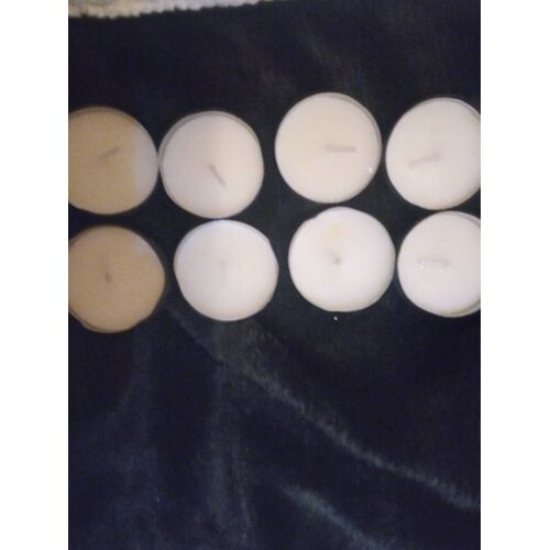 Lot De 8 Bougies À La Vanille