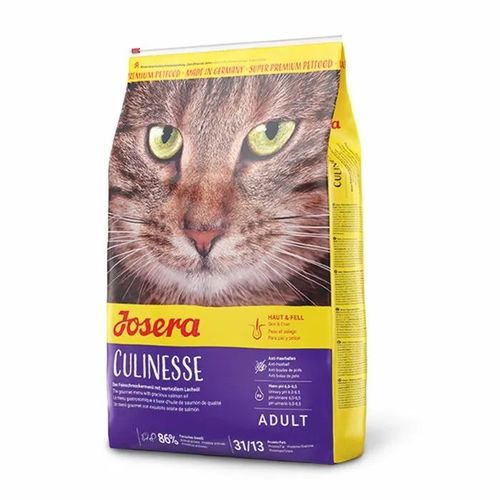 Nourriture Pour Chats Adultes - Josera - 15 Kg - Culinesse - Faible En Gras - À Base De Saumon - Oméga 7