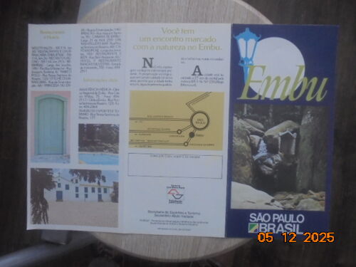 Embu, Sao Paulo, Brasil [Depliante Touristique]