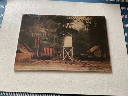 Photo Ancienne De La Réunion, Année 1905.