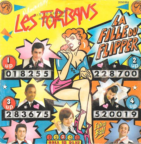 Les Forbans : La Fille Du Flipper / Mon Casque Et Mon K7 [Vinyle 45 Tours 7"] 1982