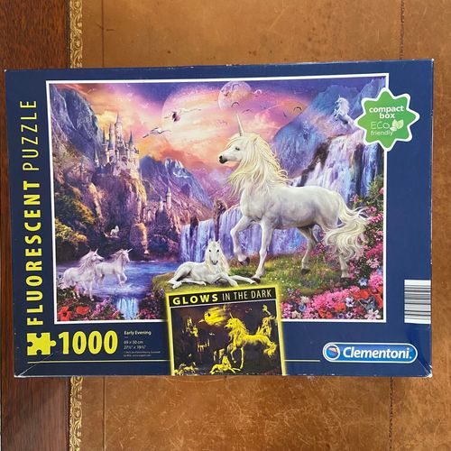 Puzzle licornes 1000 pièces Clémentoni