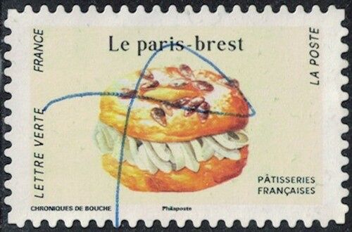 France 2024 Oblitéré Used Pâtisseries Françaises Le Paris Brest Y&T Fr 2490 Su