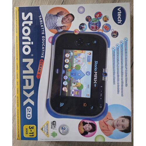 STORIO MAX 2.0 VTech Bleu Neuve sous garantie 3-11ans
