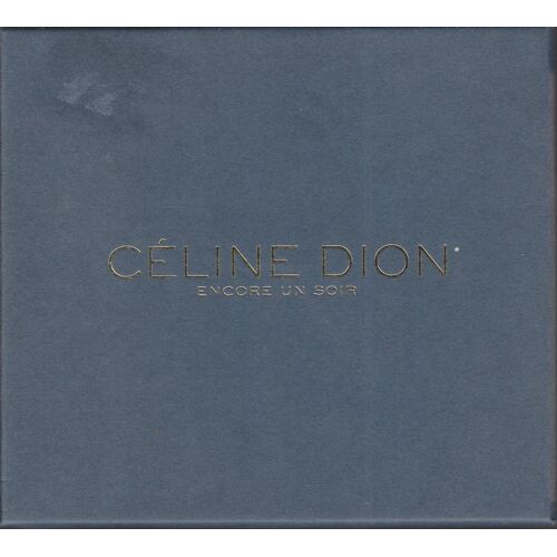 Celine Dion: Encore Un Soir Coffret Cd Edition Deluxe - Digipack + Bracelets + Notepad 2016
