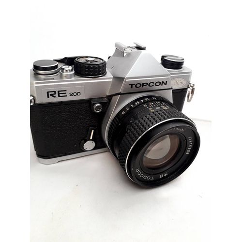 TOPCON RE200 OBJECTIF 55/1.7 TOPCOR RE