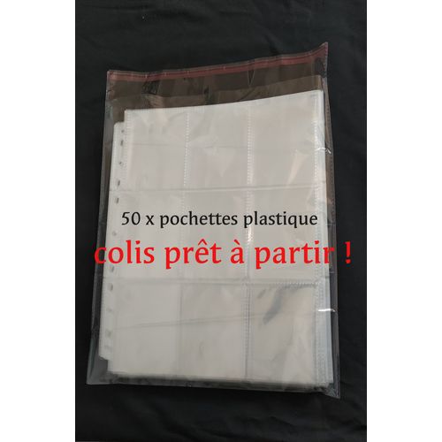 Pochettes Plastifiées Cartes Pokemon
