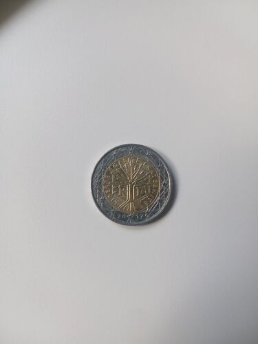2€ Pièce République Française 2017