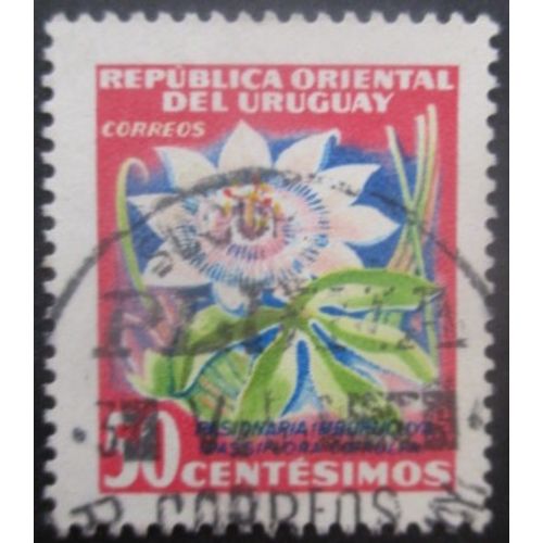 Uruguay N°634 Fleur Oblitéré