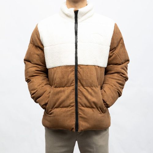 Doudoune Velours Sherpa Cambridge Zippée Homme Deeluxe 74